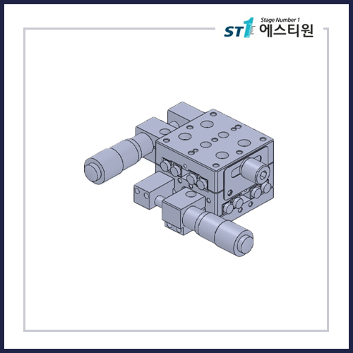정밀 수동 슬림 XY스테이지 40x40 [SLXY-40S]