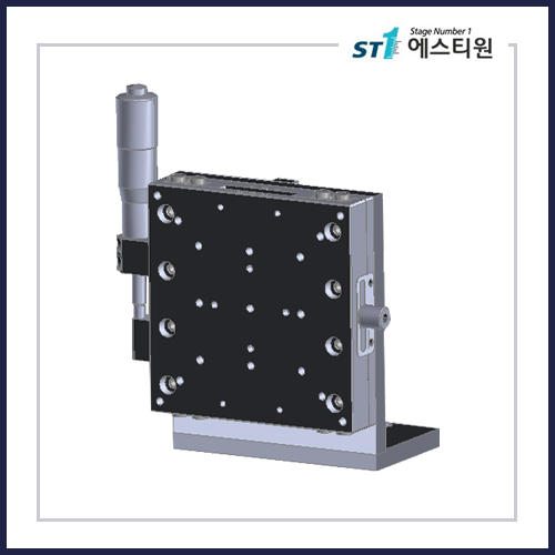 정밀 수동 슬림 Z스테이지 100x100 [SLZ-100S]