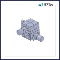 정밀 수동 도브테일 XY스테이지 25x25 [SDXY-2525S]