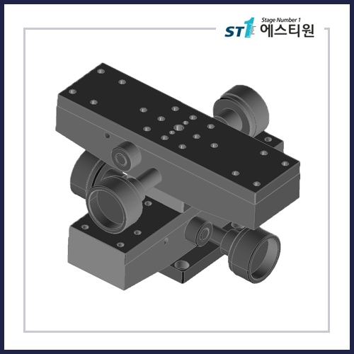 정밀 수동 도브테일 XY스테이지 40x140 [SDXY-140W]