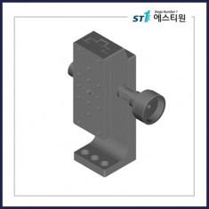 정밀 수동 도브테일 Z스테이지 40x90 [SDZ-90]