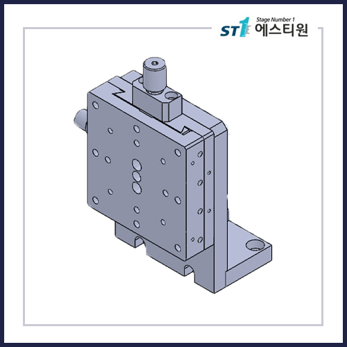 정밀 수동 도브테일 Z스테이지 60x60 [SDZ-60S]
