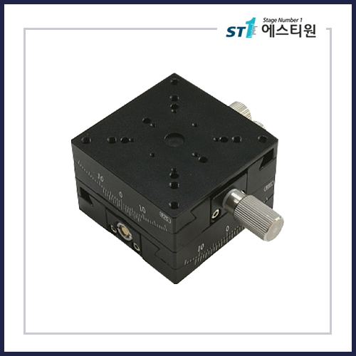 정밀 수동 틸트 고니어 XY스테이지 60x60 [STXY-60-60]