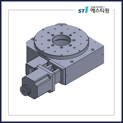 정밀 자동 로터리 모터라이즈 회전스테이지 [SMR-150-X]