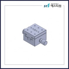 정밀 수동 도브테일 X스테이지 40x40 [SDX-40W]