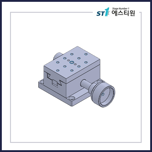 정밀 수동 도브테일 X스테이지 60x60 [SDX-60]