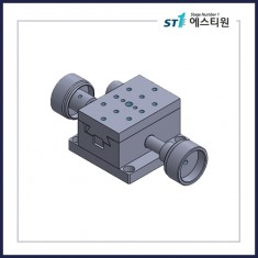 정밀 수동 도브테일 X스테이지 60x60 [SDX-60W]