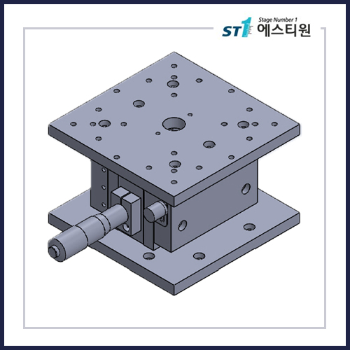 정밀 수동 Z스테이지 125x125 [SHZ-125D]