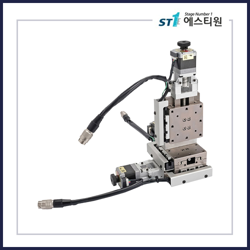 정밀 자동 리니어 스틸 XYZ 모터라이즈 스테이지 [SLSCT3 Series]