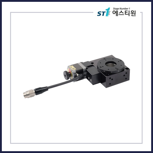 정밀 자동 로터리 회전 모터라이즈 스테이지 [SLSR Series]