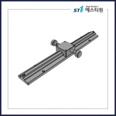 수동스테이지 X 스테이지 [SWX40-L300-W]