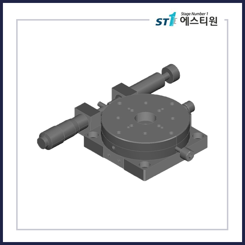 정밀 수동 회전스테이지 Ø60 [SR-60B-L,R]