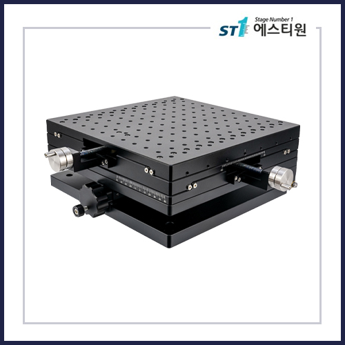 대형 XY 각도 스테이지 [PTS-SD100+PTS-QX300]