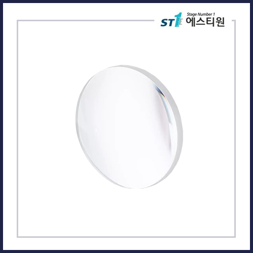가시광선 반사방지 A코팅 평면 볼록 렌즈 [SGLA11 / 25·25.4mm]