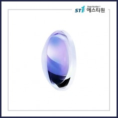 가시광선 반사방지 VIS코팅 평면 볼록 렌즈 [SGLH11 / 직경 25mm]