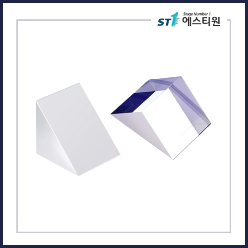 정밀 직각 프리즘 · 근적외선(NIR)용 코팅 01 [GPH11 / 사선면 거울형]
