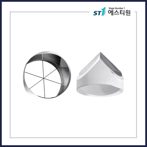 빛 되돌림 코너 프리즘 [SGPH16 / 코팅 없음]