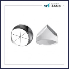 빛 되돌림 코너 프리즘 [SGPH16 / 코팅 없음]