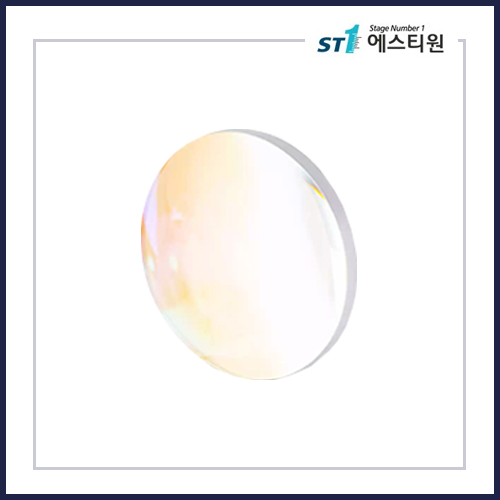 단파 적외선 반사방지 C코팅 평면 볼록 렌즈 [SGLA11 / 직경 30•40mm / 파장 1050-1700nm]