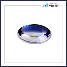 단파 적외선 SWIR 코팅 평면 볼록 렌즈 [SGLH11 / 직경 25mm / 파장 1000~1650nm]