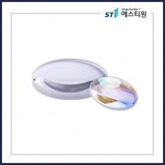 빛을 모으는 양면 볼록 렌즈(대형) - [SGLA12 / 직경 30•40•50.8mm / 무코팅]