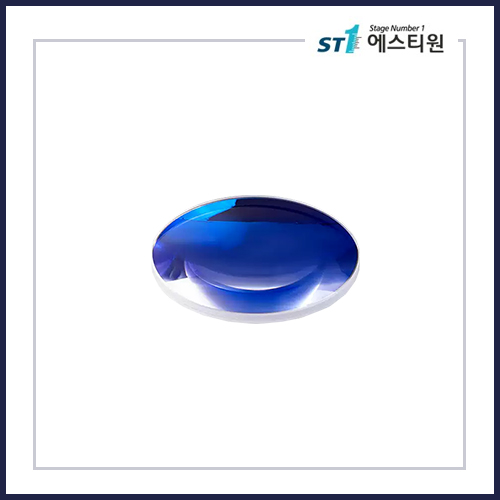 광학 유리 • 양면 볼록 렌즈 • 가시광선 VIS 코팅 - [SGLH12 / 직경 2~100mm / 파장 400-700nm]