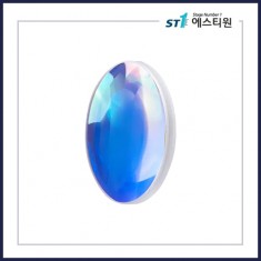 석영 • 양면 볼록 렌즈 • UV 코팅 - [SGLH22 / 직경 25.4mm / 파장 250~450nm]